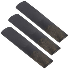 3Pcs Resin Clarinet Reeds Compact Black Clarinet Replacement Parts
