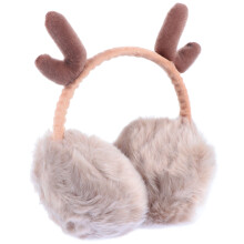 Soft Earmuffs Christmas Kids Elastic Flexible