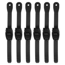 Ski Boot Strap Durable Pvc For All Ages Indoor Rink 6pack