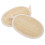 2Pcs Reusable Beige Loofah Back Scrubber Cotton Bath Cleaning Tool 11