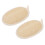 2Pcs Reusable Beige Loofah Back Scrubber Cotton Bath Cleaning Tool 10
