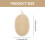 2Pcs Reusable Beige Loofah Back Scrubber Cotton Bath Cleaning Tool 3