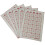 5Pcs Practical Calligraphy Felt Mats Light Grey for Student Writing 1