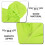 Ademend Lichtgroen Uv Shirt Voor Dames Polyester 9