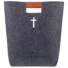 1Un Sac De Rangement Biblique En Feutre Couleurs Multiples