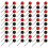 600pack Portable Push Pin Clips For Art Projects 5