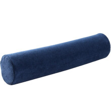 Neck and Knee Roll Pillow - Orthopaedic Neck Support Roll for Side Sleepers, 8x60cm Removable Cover, Bolster Cushion