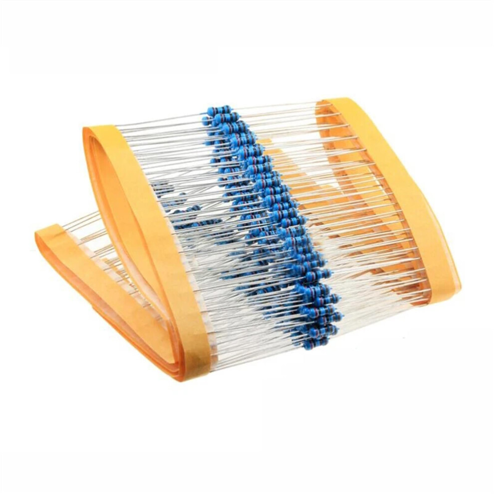 120 Ohm Metal Film Resistor 1/4W 0.25W 1% Tolerance 100 Pieces 120R High Precision Electronic Components