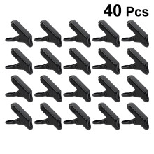 80Pièces Pinces Tendeur Pour Noir Résistantes