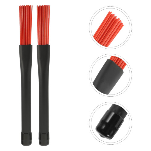 Mlins Beginner Accessories Drum Sticks And Brushes Durable 2