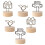 6Pcs Creative Memo Clips Vertical Photo Message Holder Assorted Colors 1