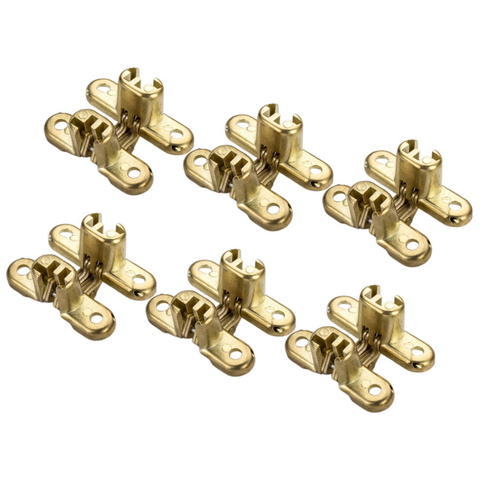 6Pcs Door Loose-Leaf Mute Hinge Alloy Hinge Mute Flat Hinge 3062267876382