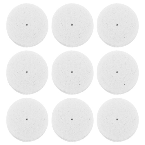 200Pcs White Plastic Earring Pads Anti Drop Stoppers Ear Accessories