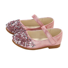 Masteelf Girls Dance Shoes Ballet Kids Shiny Dancing Baby Child Pink