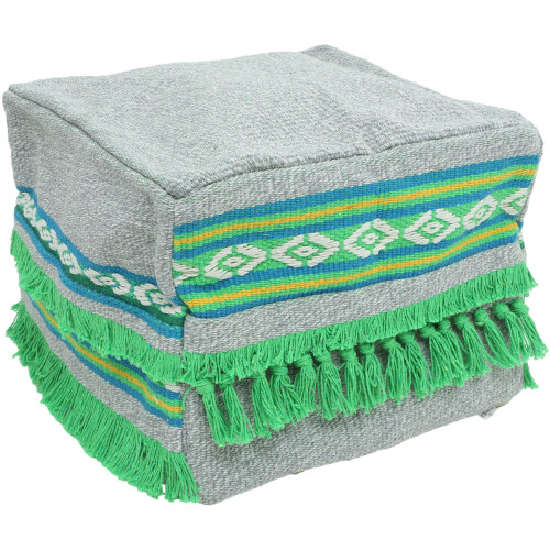 Footstool Mat Low Stool Indoor Cotton Linen