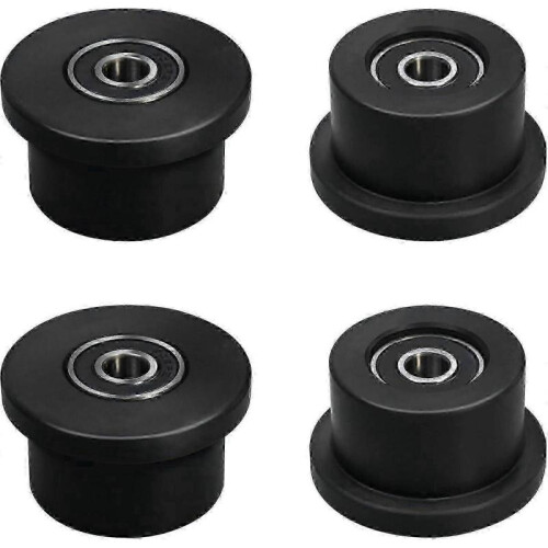 Total Gym Replacement Wheels/Rollers - Compatible with Models 1000 to 1900, Supreme, Gold, 4-Pack