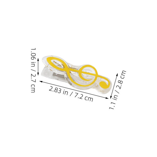10 Pcs Accessories Practical Note Clip Office Student 1