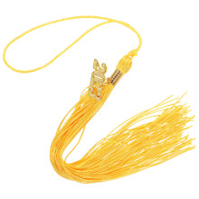 5Pièces Décorations Pompons Dorés Pour Chapeaux De Remise De Diplômes