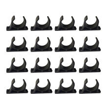 Kayak Paddle Holder Black 16pcs 2.95 X 1.77 X 1.26in