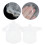 1Ensemble Poncho Jetable Transparent Adulte Élastique 4