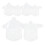 1Ensemble Poncho Jetable Transparent Adulte Élastique 9