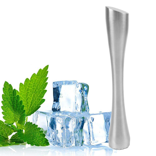 Granite Pestle And Manual Measurement Muddler Silver 2