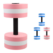 Dumbbells Pink Foam For Muscle Toning 10.4x5.9x5.9in