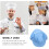 2pcs Chef Hat Dishwasher Hat Cleaning Working Cap 8