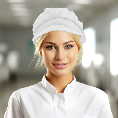 2pcs Chef Hat Dishwasher Hat Cleaning Working Cap 2