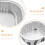 20Sets Aluminium Cupcake Cups Und Zuhause 10