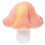 Khaki Plush Mushroom Pillow Soft Decorative Throw Cushion for Sofa 1