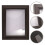 Flower Storage Frame Dark Brown Plastic 1pcs Decoration 4