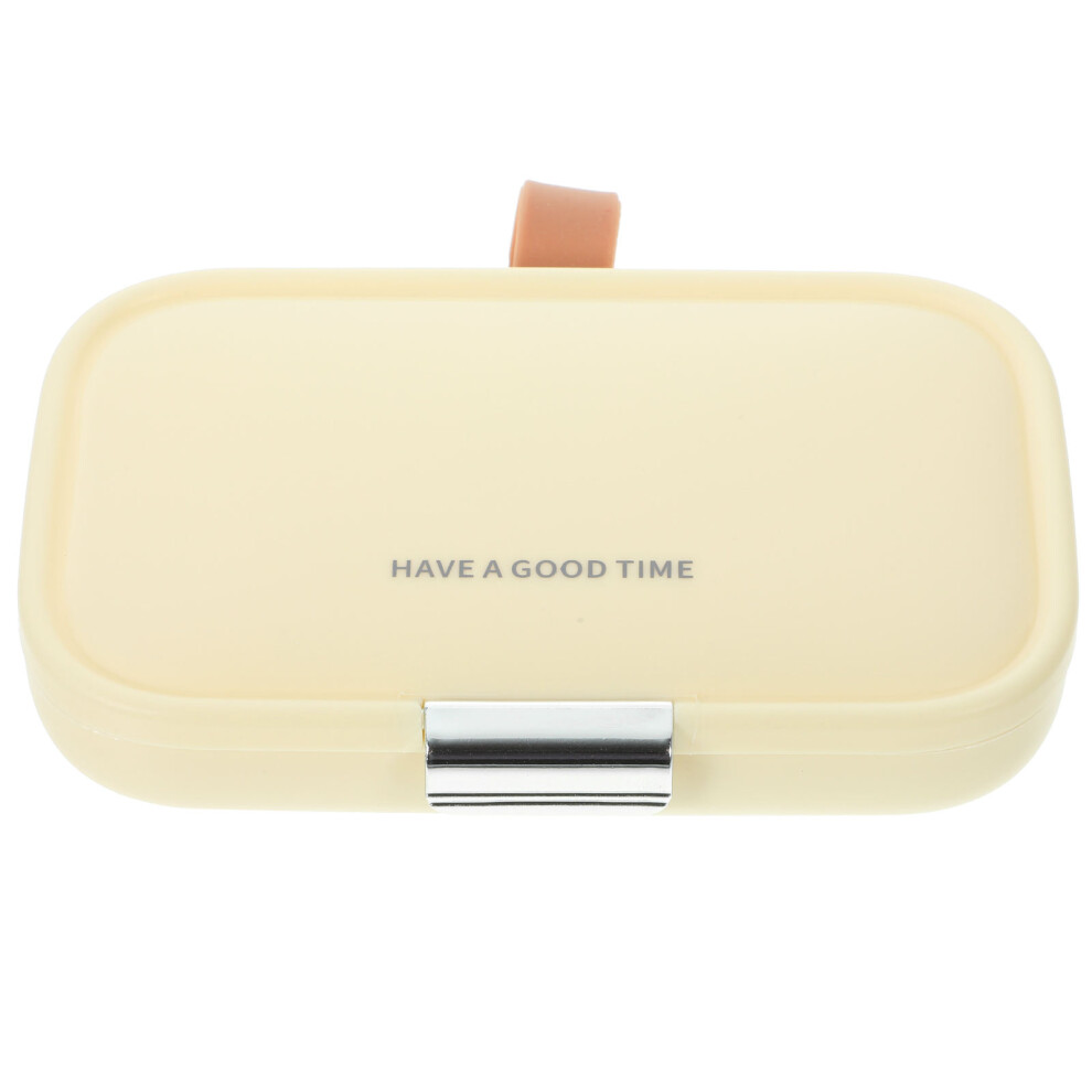 Inoomp Mlins Stackable Single Pill Case Medicine Storage Organizer Travel