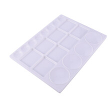 1pc Paint Tray White Plastic Coating Child Supplies