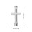 10Pcs Durable Aluminum Cross Spanner Sockets Silver Maintenance Tools 2