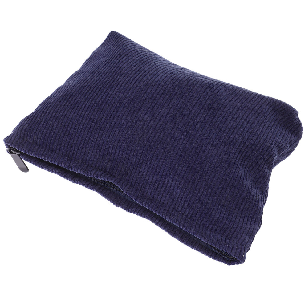Villcase Blue Travel Makeup Bag Cloth Storage Organizer Cosmetics Pouch