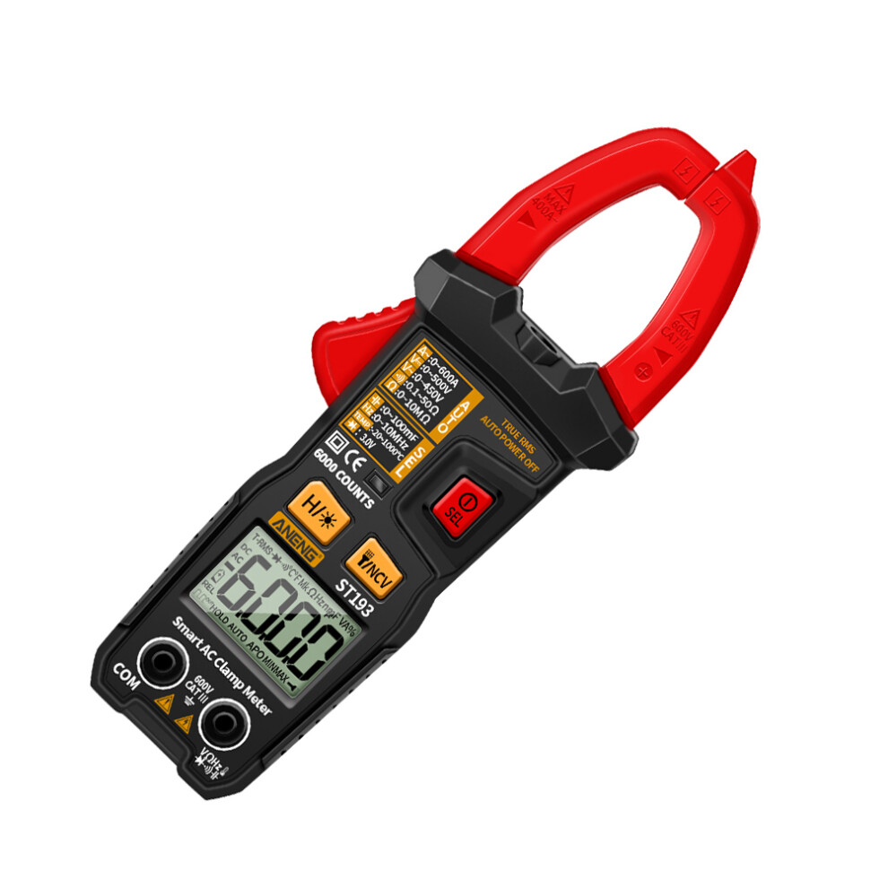 Raindrops Digital Multimeter Red 1Pcs Detection 3062623070720