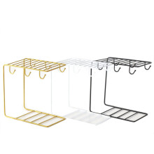 Shelf Holders Coffee Cup Storage Basket Space-Saving Mug Rack