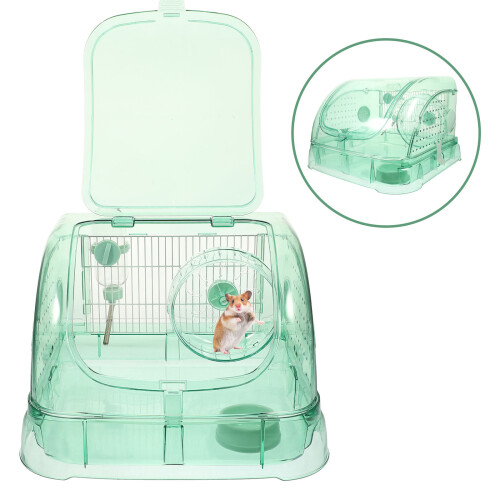 1Ensemble Hamster , Cage Portable Respirante 2