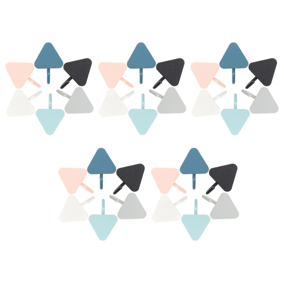 30pcs Gray Hooks Bath Hooks Shower Space Saving Abs Material-image-OPC-PJWQHFY-NEW