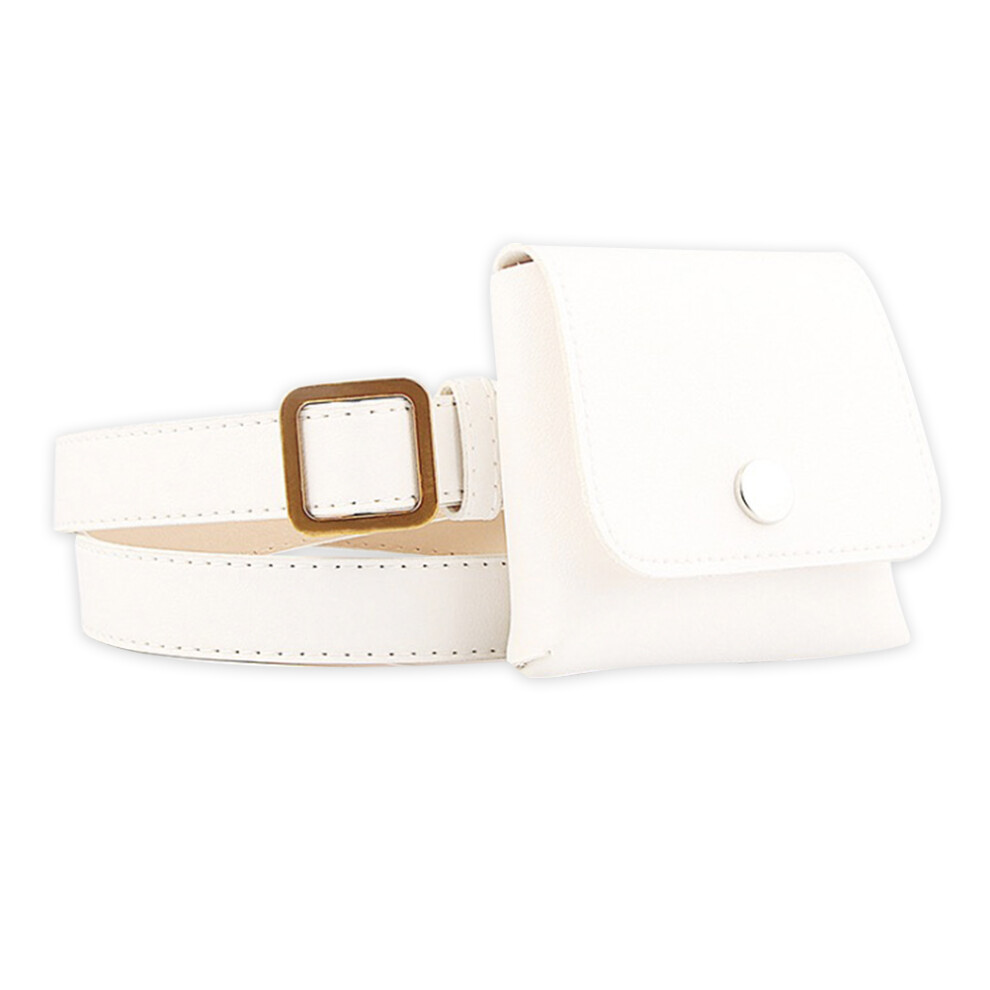 1pc Waist Bag Women Pu Adjustable Belt Bag For Daily Use-image-OPC-PJWQJT8-NEW