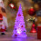 Table Tree With Lights Led Light Christmas Tree Multi 4pcs 5