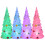 Table Tree With Lights Led Light Christmas Tree Multi 4pcs 9