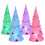 Table Tree With Lights Led Light Christmas Tree Multi 4pcs 10