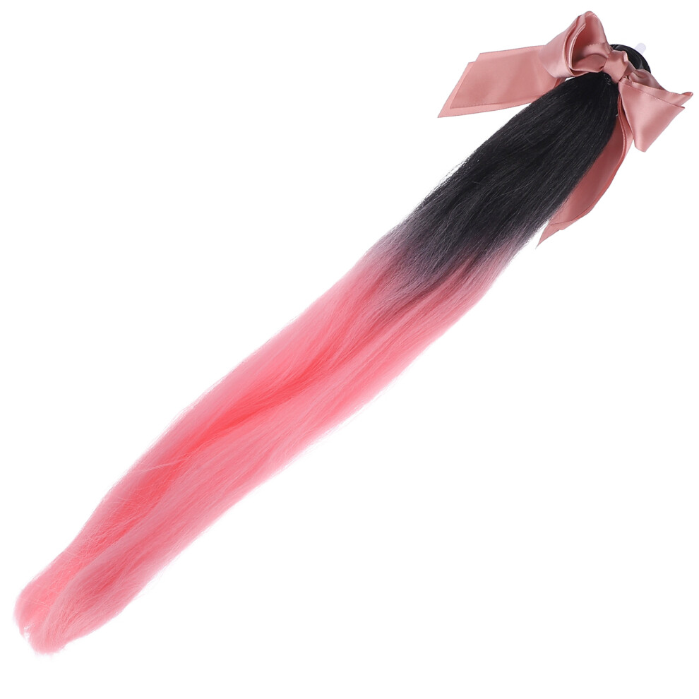 Totority Unisex Pink Wig Ponytail Hair Extension 1Pack