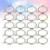 20 Pcs Eyelet Curtain Ring Hanging Rings 3