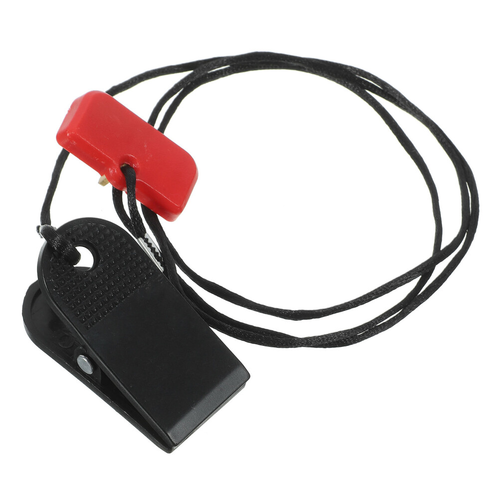 Photos - Other Trainers Running Machine Safety Key Black 1pack 2.3in Round Clip