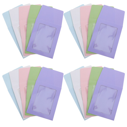 30 Pcs Decor Dashboard Transparent Window Envelope