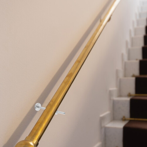Handrail Hardware Stainless Steel Handrails Brackets Silver 2