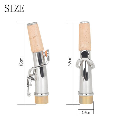 2 Pcs Soprano Sax Saxophone Accessories Mouthpiece Replacement 1